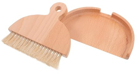 Zerodeko Desktop Cleaning Brush Set Broom and Dustpan for Convenient Desktop Cleaning Broom for Dining Table Sweeper and Everyday Use