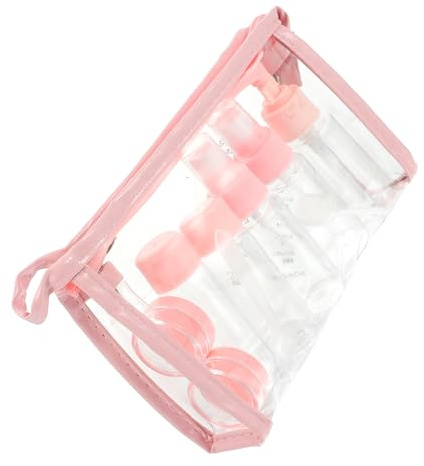 Homoyoyo Set De 11 Flacons Vides Pour Soins Peau 50 Ml, Plastique Réutilisable, Bouchons Étanches, Pour Voyage Et Rangement Cosmétique