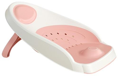 Soporte para asiento de baño para bebé: asiento para bañera, diseño ergonómico antideslizante, construcción de secado rápido, soporte para bebé de fácil enjuague | Adecuado para recién n