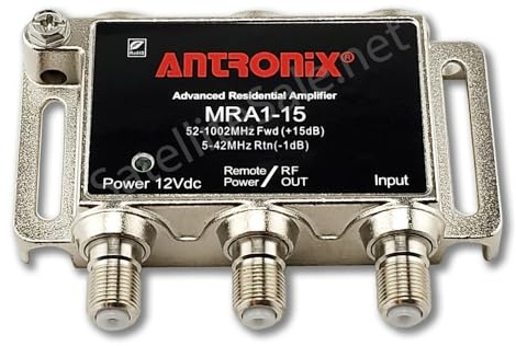 ANTRONIX Residential Amplifier MRA1-15/ACP with Power Adapter & Power INSERTER