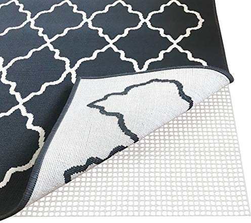 casa pura Tappeto antiscivolo con tappeto antiscivolo, sotto-tappeto da pavimento, in PVC ecologico, protezione invisibile, 80 x 250 cm