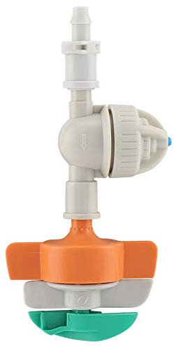 Lot de 5 arroseurs rotatifs avec antigoutte à goutte