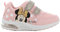 Disney Minnie Mouse Kinderschuhe von 2 bis 8 Jahre, LED Leuchtschuhe Mädchen mit Minnie Maus Motiv 26 EU, Turnschuhe mit Licht und Klettverschluss, Blink Sneaker ideal fur Schule und Freizeit, Rosa