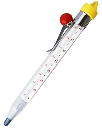 PRETYZOOM Termometro Digitale per Zucchero Termometro da Cucina a Clip per Uso in Cucina E Cottura al Forno Sicuro Facile da Leggere Colori Assortiti