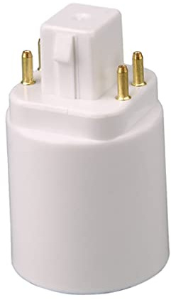 Suxdlan Adattatore per Lampadina LED a 4 Pin Spina Resistente al Calore GX24Q a Vite