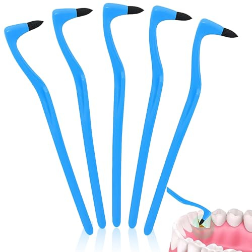 Rayakt 5 Pcs Tartar Remover for Teeth, Professional Tooth Stain Eraser & Teeth Cleaning Kit, Plaque Remover for Teeth for Removing Plaque, Tartar & Stains