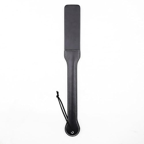 IRFHDCX Fusta Caballo Látigos de Caballo Mango Largo Flogger Cultivos Remo Cuero Doble Capa 45 cm