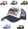 CheChury Trucker Mesh Hüte Baseball Cap Western Mode Sommer Kappe Vintage Basecap Distressed Snapback Hüte Baseballmütze Used Look Retro Mütze