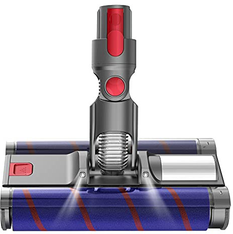 Bürste mit Doppelwalze Kompatibel mit Dyson V7 V8 V10 V11 Bodendüse Elektrobürste 360° Beweglich entworfen für Hartboden