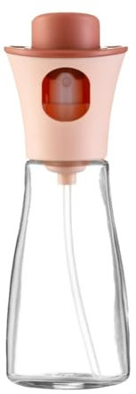 GUYANA Sprayflaska för olivolja 150 ml för kökspress typ oljesprayflaska läckagesäker grillspray oljespruta (färg: rosa)
