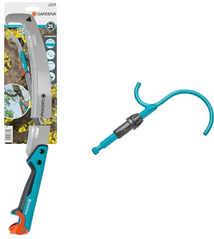 Gardena combisystem-Gartensäge 300 PP gebogen & combisystem-Asthaken