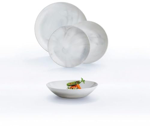 Luminarc Diwali Granit Marb Vajilla Opal Apto Microondas Apto Frigorífico Apilable