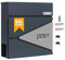 Zedelmaier XXL personalisiert Briefkasten mit Edelstahl Namensschild Wandbriefkasten Postkasten briefkästen mit Schloss Mailbox inkl. 4 Schlüsseln Letter Box Anthrazit 10,5 X 37 X 37 cm