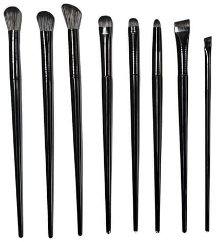 8 Pcs Eyeshadow Brushes, Eye Makeup Brushes, Eyeshadow Brush Set, Professional Eyeshadow Tools for Blending Defining Smudging Shading, Perfect for Travel.
