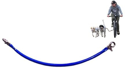 Bike Tow Leash Dog Coupler, Attachment For Second Dog On A Single