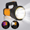 Super Bright Rechargeable Led Torch with Lantern, Large Capacity Long Lasting, High Power High Lumens Portable Handheld Spotlight Flashlight, Powerful Searchlight,for Home Camping