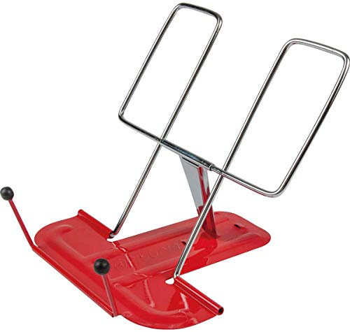 OFITURIA ® Pack 5 Atril de Escritorio Metálico y Plegable Soporte para Libros Multifuncional Ligero Ideal para Oficina y Estudio