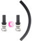 ATBEAMEN Water Butt Connector Pipe Link Kit, 25mm Water Butt Connection Hose Linking Kit for Connecting 2 Water Butts/Rain Barrel/Water Storage Tanks Connector Hose Pipe and Fittings(Pipe Length: 1m)