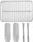 BQMAX Grill Ersatzteile für Charbroil Classic 280 2-Brenner 463672717 463672817, G320-0200-W1 G215-0203-W1 Edelstahl Heizplatte Grillteile für Charbroil
