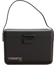 Steamy Classy 12 Kühlbox mit Schultergurt, 12 Liter, Raven Black