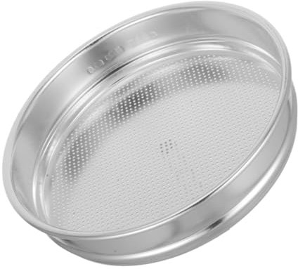 BESPORTBLE filtrar para jardinería Suelo criba de compostaje de Grava de Roca Pantalla al Aire de Metal de Flores Oxido de Aluminio Silver