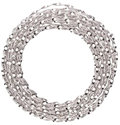 Vaessen Creative Fil Aluminium Bouclé 5 m x 2 mm - Fil Métallique Argenté - Fil de Fer Souple pour Loisirs Créatifs, Perlage et Fabrication de Bijoux