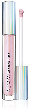 Almay Lip Gloss, Non-Sticky Lip Makeup, Holographic Glitter Finish, Hypoallergenic, 200 Angelic, 0.9 Oz