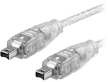 Aukson Q37 FireWire Kabel 4-polig auf 4-polig – IEEE 1394 Sync-Kabel 1,5m für DV-Kamera, Camcorder, PC & Mac – Hochgeschwindigkeits-Datenübertragung, Plug & Play