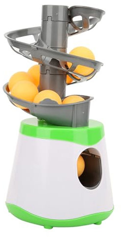 Keenso tragbare ABS Tischtennis Trainer Tischtennis Maschine Tischtennis Roboter Automatische Tischtennis Roboter Trainingsmaschine Kinder Unterhaltung Spielzeug mit 10 Bällen