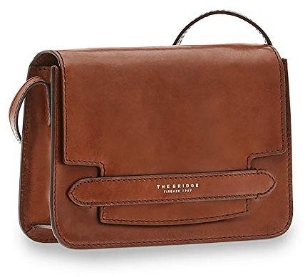 The Bridge Lucrezia Borsa a tracolla in pelle 22 cm