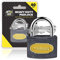 SOL 2X Heavy Duty Padlocks with Keys, 40mm Outdoor Lock with 2 Matching Key Set, Hardened Steel Shackle for Anti-Cutting & Sawing, Weatherproof Security for Shed, Fence, and Garage