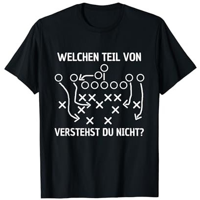 American Football Taktik Spruch T-Shirt