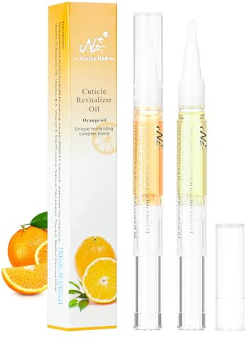 LOPHE Nagelöl Stift, 2 Stück Nagelöl Cuticle Oil Pen, Nagelpflege stift, Nagelhautpflege-Öl, Nagelpflegestift Nagelhaut-Öl-Stift mit Vitaminen, für die Reparatur von Rissigen und Trockenen Nägeln