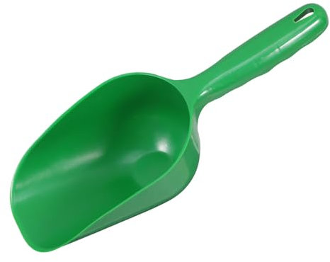 Happyyami Pala de excavación Espesa Chaquetas Herramienta de jardín de Paleta de Mano Pala de jardinería cucharadas de Suelo Pala de jardín Pala de Mano Cuchara de Tierra el plastico Verde