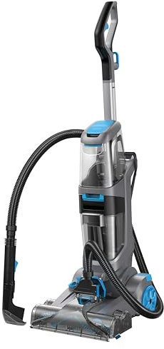 Powersonic Carpet Shampoo Washer Cleaner 800W Dial Brush Rollers 2.6L Tank With Spot Cleaning Hose