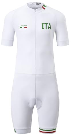 UGLY FROG Traje de triatlón de Manga Corta Pro Trisuit de los Hombres para Ironman, Traje de triatlón de Manga Corta Trisuit SpeedSuit Skinsuit Sike