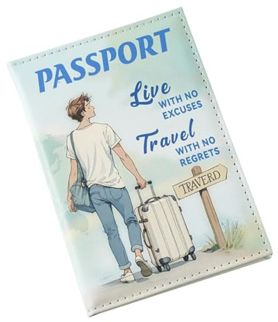 Housse Passeport Porte-Tickets Portefeuille Passeport
