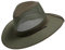 Henschel Unisex Outback Hut, Grün, M