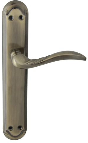 domino Poignée de porte PETRA M3 Blind pour porte de chambre - Ensemble de poignées longues