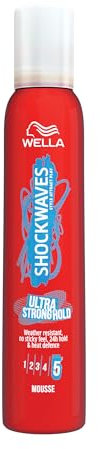 Shockwaves Ultra Strong Hold Mousse 200 ml