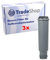 Trade-Shop 3X Wasser-Filter für Krups Espresso Master EA8808 EA880810 Latt'espress Silver Quattro Force EA82fe EA82fe10 Kaffeevollautomaten/Filterpatrone