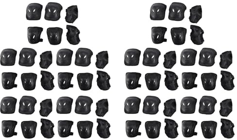 Mcnhbdgg 60X Almohadillas Protectoras para Rodillas y Coderas Protección de Protección Almohadillas Protectoras de Seguridad para Equipo de Protección de Patinaje para Adultos