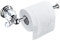 BATHSIR Toilettenpapierhalter, Chrom, Kristall, Badezimmer, Seidenpapierhalter, Silber, Toilettenpapierhalter, Wandmontage