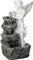 STILISTA Gartenbrunnen Engel 49 x 35 x 32 cm, mit LED Beleuchtung, inklusive Pumpe
