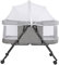 Berceau Bébé Pliable Berceau Portable de Voyage avec Capot Moustiquaire et Sac de Transport,3 en 1, Position réglable en Hauteur +avec Matelas et moustiquaire