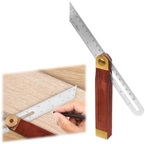 Rapporteur d'angle réglable, équerre d'angle multi angle, angle multifonction réglable en T, angle de butée en acier inoxydable