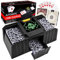 Jadyon Kartenmischmaschine, Kartenmischmaschine Elektrische 1-2 Decks, Automatischer Spielkartenmischer, USB/Batteriebetriebener Kartenmischmaschine Kartenmischer für Poker, Texas Hold'em, Blackjack