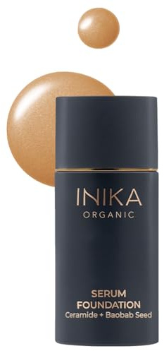 Organic Serum Foundation | Vegano, copertura edificabile, sensazione di seconda pelle senza peso, a prova di trasferimento con ingredienti per la cura della pelle in confezione sostenibile. Nutrire 25