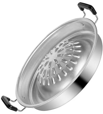 NULYLU Sartén De Barbacoa Multifuncional para Asar y Verduras Al Aire Utensilio De Cocina para Reuniones y Fiestas El Jardín