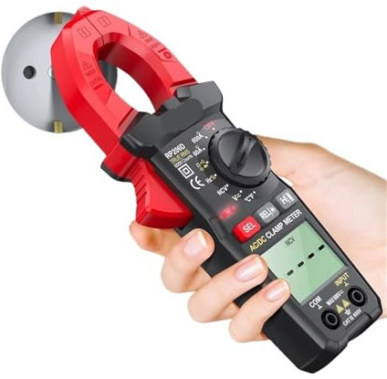 1 st digital klämmätare RP206 600 A AC ström tång amperemätare voltmeter kondensator testmätare elektrisk multimeter